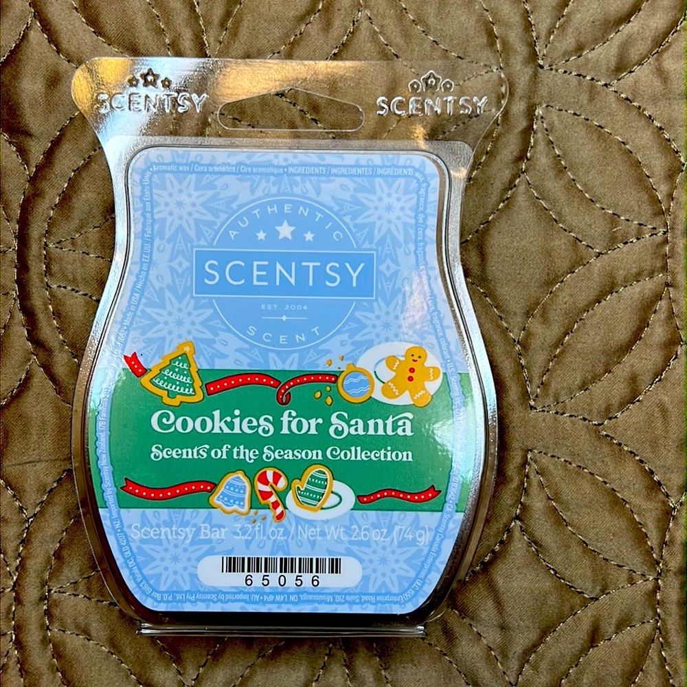 SCENTSY Cookies for Santa Wax Bar